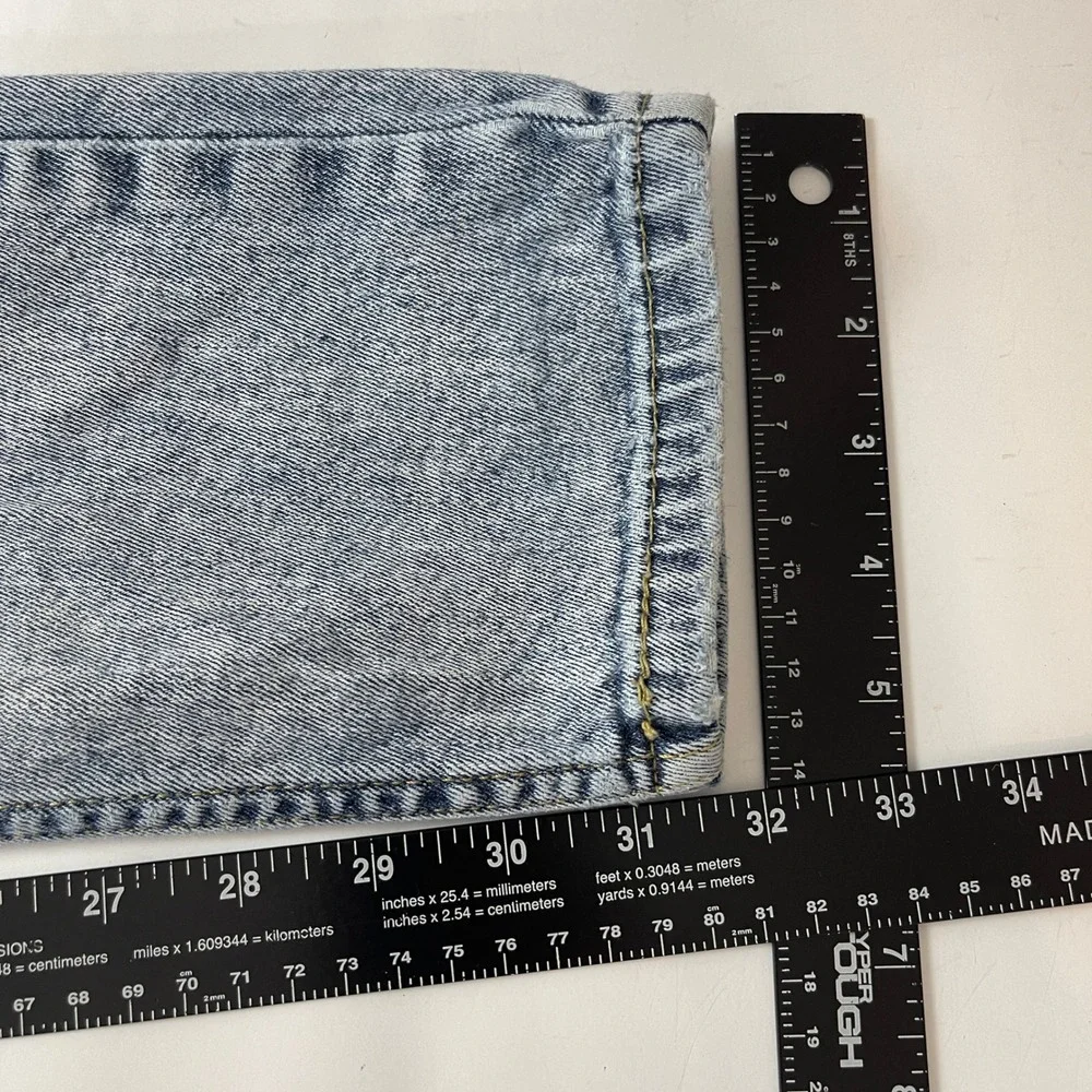 Levis 510 Jeans Mens 30x32 Blue Skinny Fit Preppy Distressed Denim Grunge Rock